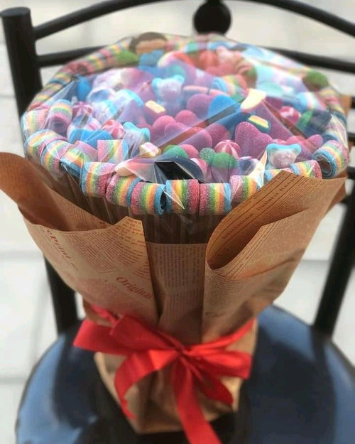 Rainbow Candy Bouquet