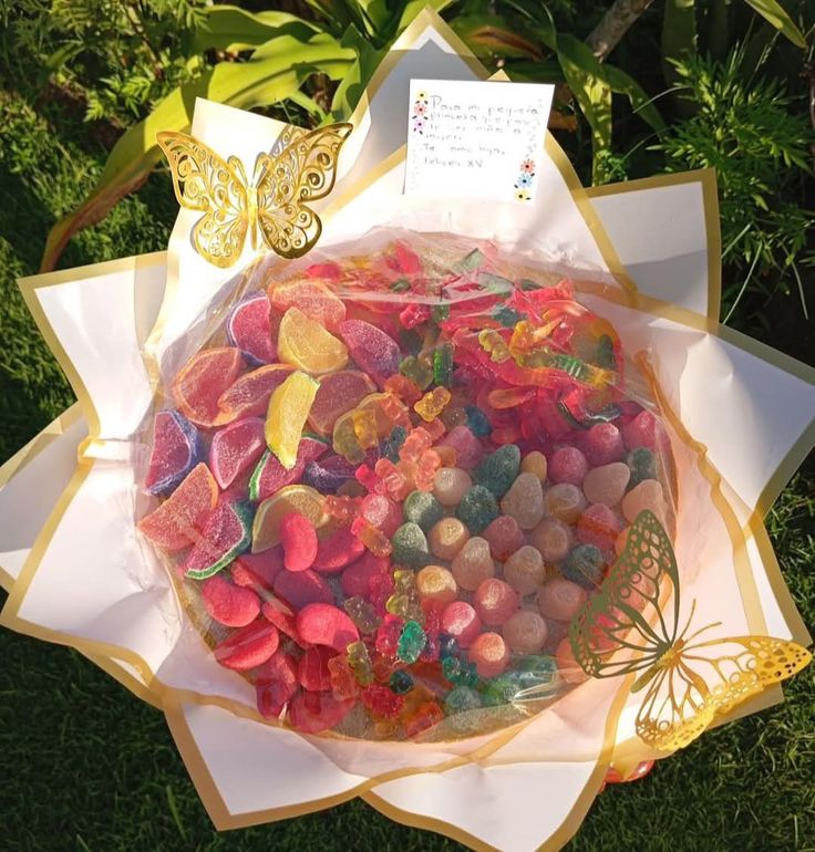 Rainbow Candy Bouquet